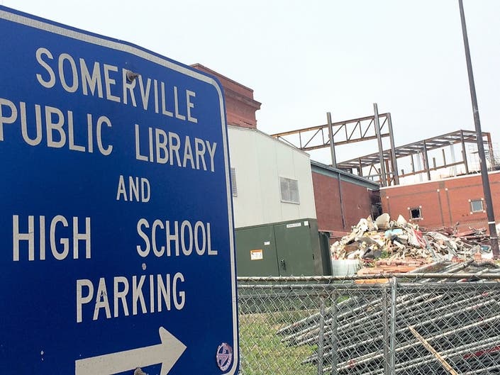 Work On New 256M Somerville High School Halfway Done Somerville, MA