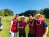 Kevin Spottiswood, from left, Kyle Cavagnaro, Ben Sommers, Ted Sullivan don their best Jimmy Buffett at the Jay O'Halloran Memorial Golf Tournament on Sept. 21.