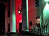 The Bedford Town Hall went red last year as part of BeBOLD's "Bedford Goes Red" campaign.