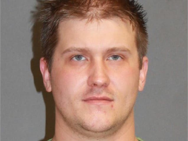Nashua police said Erik Jorgenson, 34, was found to have child sexual images during a warrant search of his apartment on Wednesday.