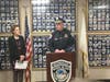 Woonsocket Police Chief Thomas Oates speaks with reporters during a press conference on the shooting death of 17-year-old NyAsia Williams-Thomas.