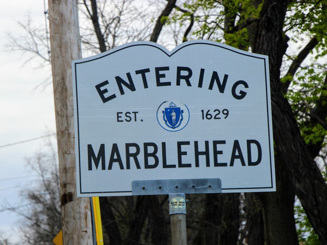 Marblehead police released a video of what appears to be a teen girl stealing a sign from in front of a house.