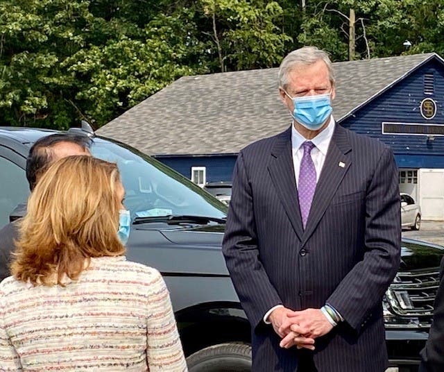 Gov. Charlie Baker said of what he called President Donald Trump's "disgraceful" behavior surrounding Wednesday's attack on U.S. Capitol: "The whole thing makes me sick."​ 