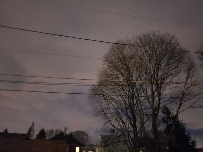 A severe thunder and lightning storm caused drenching rains and knocked out power to more than 5,000 Salem and Swampscott residents late Tuesday afternoon.