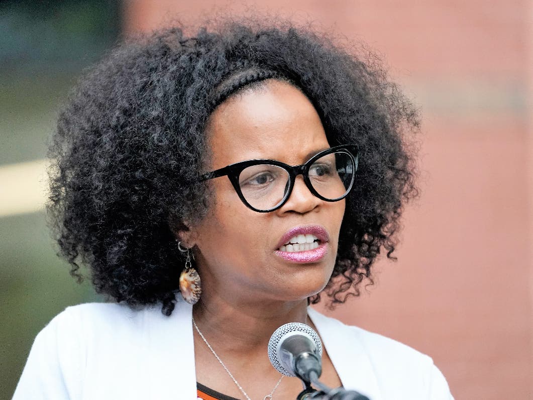 Boston Mayor Kim Janey on Thursday said all 18,000 city employees will need to be vaccinated against the coronavirus or submit to weekly virus testing by Oct. 18.