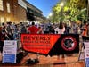 The Beverly High School marching band helped bring the Grand Parade back to life after a year hiatus Thursday night.