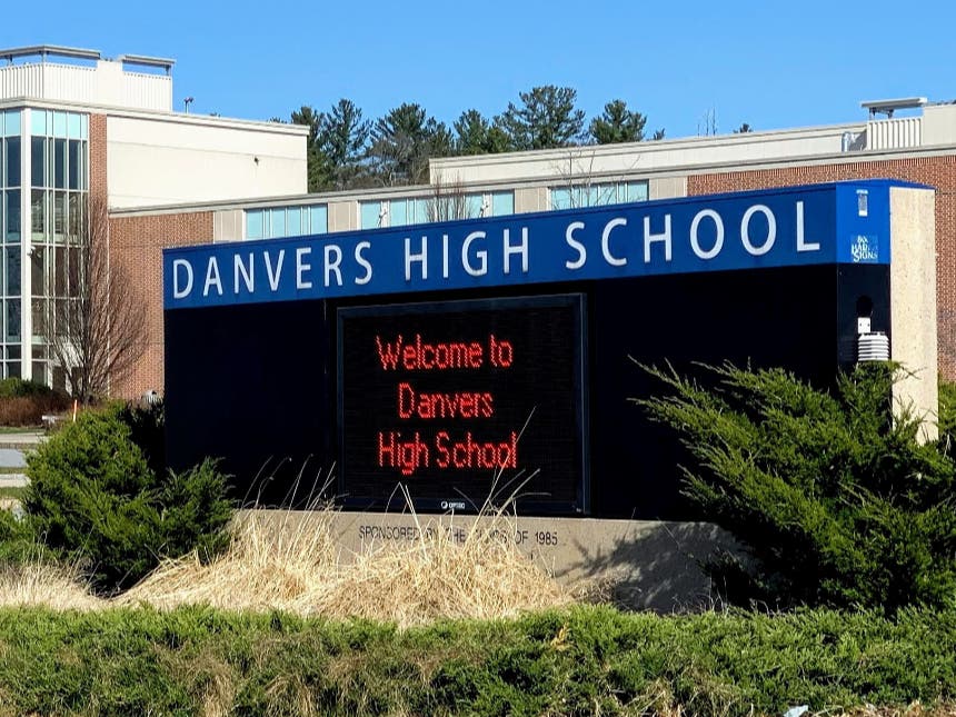 "Right now we don't have any options." - Danvers School Committee Chair Eric Crane on the the possibility of lifting the indoor mask in public schools.