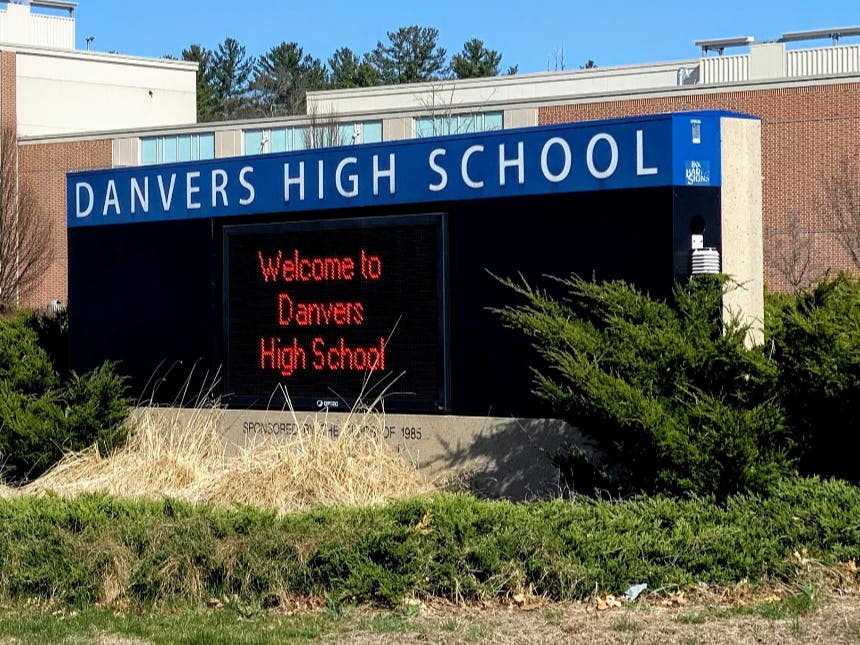 The Danvers School Committee met for about 90 minutes in an executive session on the district's response to accusations of racist behavior and hazing within the high school hockey program Monday night.