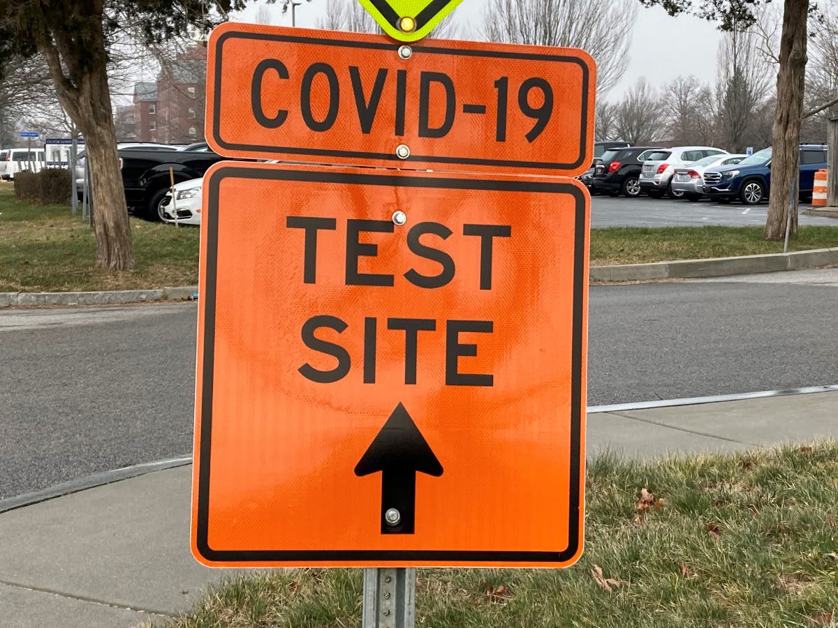The two state-run "Stop the Spread" coronavirus testing sites will be closed on Tuesday because of the expected extreme cold.