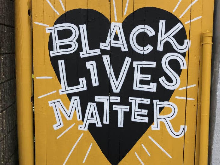 "While my painted mural was expected to be temporary, I'm grateful that it will find a new home at the library as a reminder that there is always more work to be done." - Amanda Beard Garcia