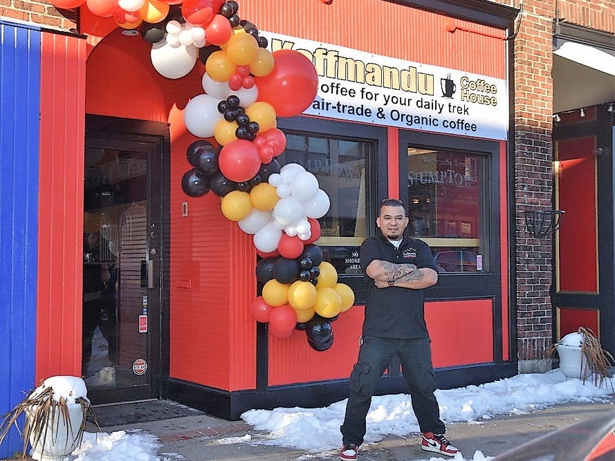 "It's the great team at Kaffmandu that carries forward my vision of creating a place where old friends can gather, new friends can meet, and everyone can share a little smile together." - Kaffmandu owner Om Shrestha