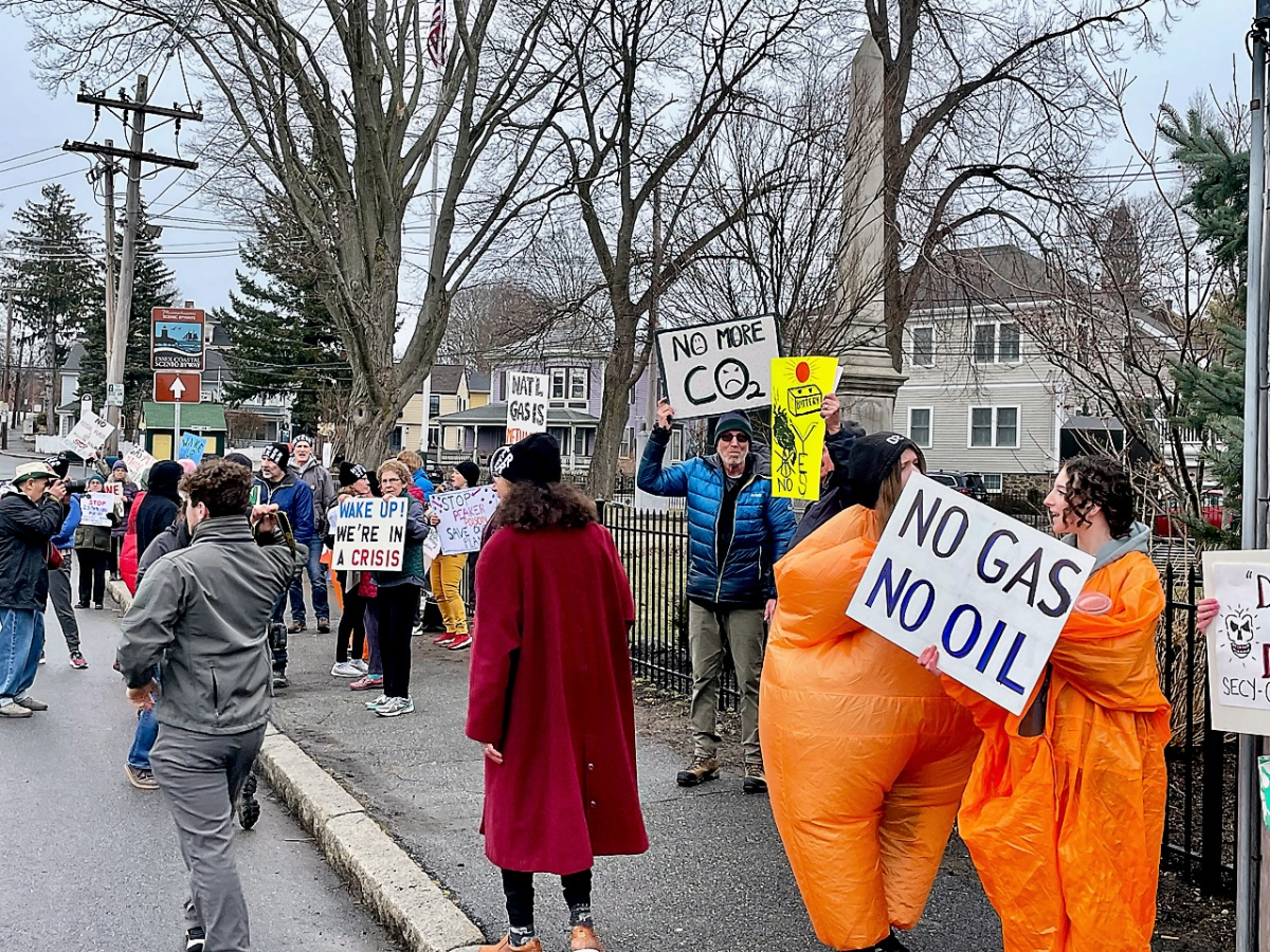 "If you think the most important thing you need to do is get the most energy at the lowest price point, you’re not looking at the most important thing that we’re destroying our planet." - Judith Black, 350 Mass hunger strike climate activist