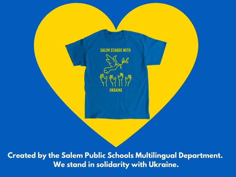 Salem Public Schools students of different backgrounds are coming together in an effort to support Ukrainians affected by the Russian invasion.