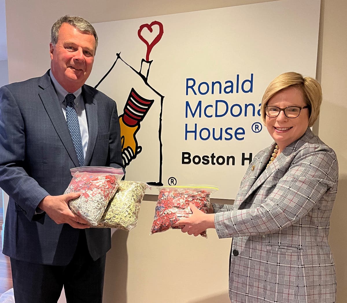 "I hope you will join me by simply saving the pop-tab from a can of tonic or beer. Together, we can make an important difference for a family in need." - State Rep. Thomas Walsh (D-Peabody)