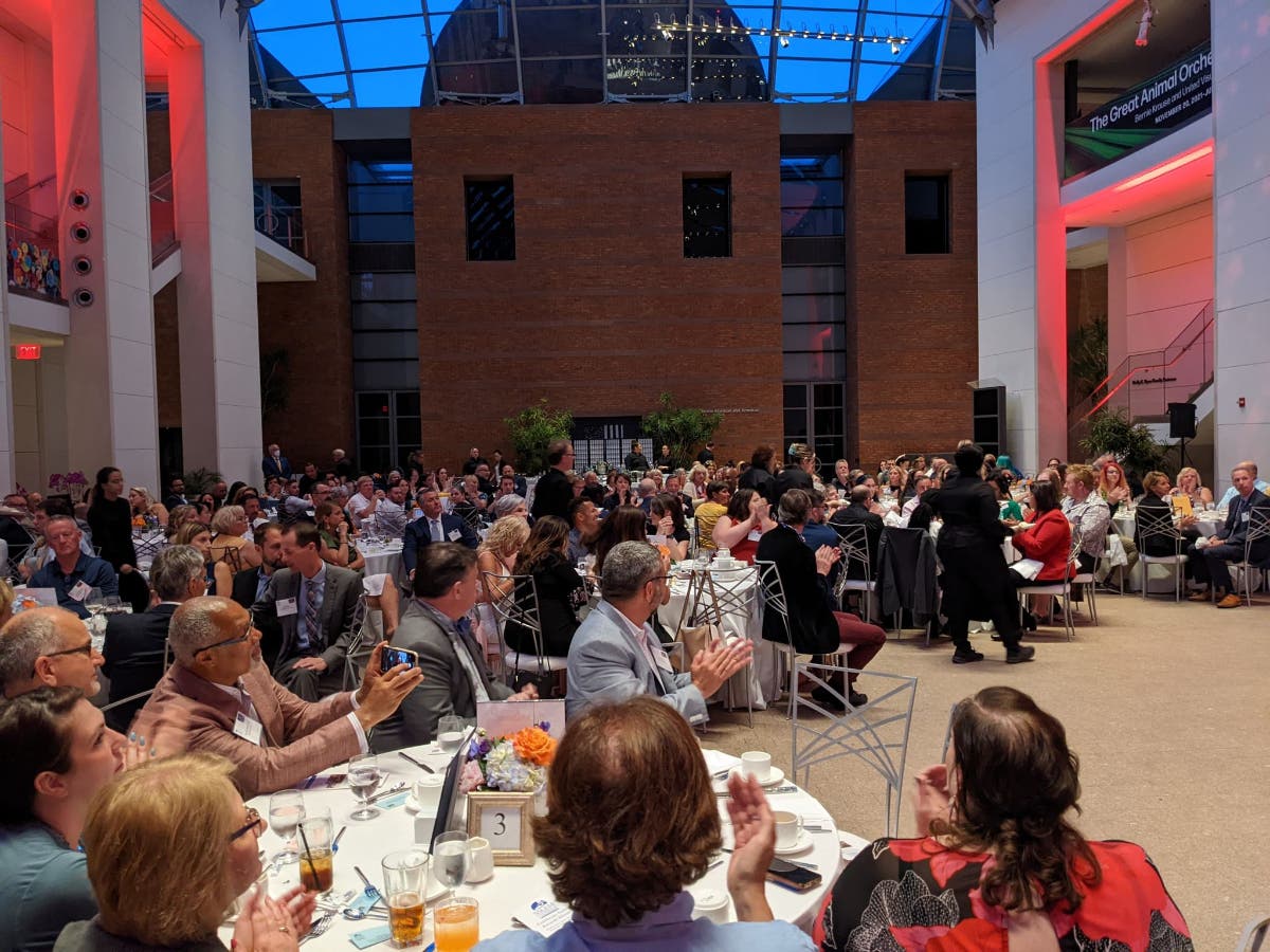 Members of the Salem Chamber of Commerce gathered Wednesday night at the annual Celebrate Salem Awards at the Peabody Essex Museum.