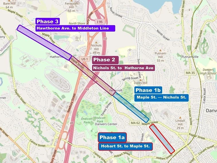 Aqua Line Utility Inc. was contracted to perform the work that will consist of the construction of the timber bridge structure, embankment stabilization, wooden guard rails and a stone dust pathway.