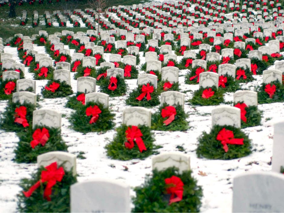 "One of the keystones is to remember, honor and teach. I think it's super important to teach the children in the town the value of freedom." - Marblehead dispatcher and Wreaths Across America coordinator Teresa Collins