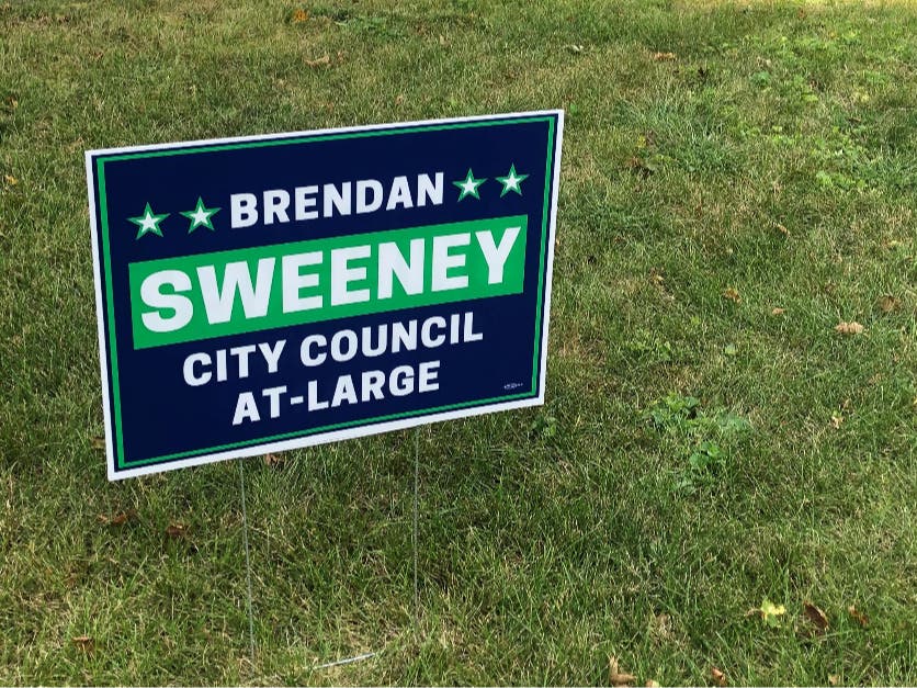 "Serving the people of Beverly for the past year and a half as one of your at-large city councilors has been the highlight of my career so far." - Beverly City Council candidate for re-election Brendan Sweeney