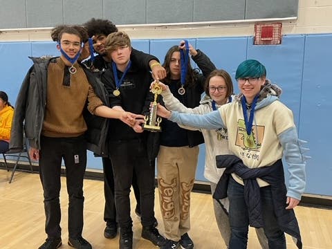 The Salem Academy Charter School Destination Imagination team qualified for the Global Competition to be held in Kansas City next month.