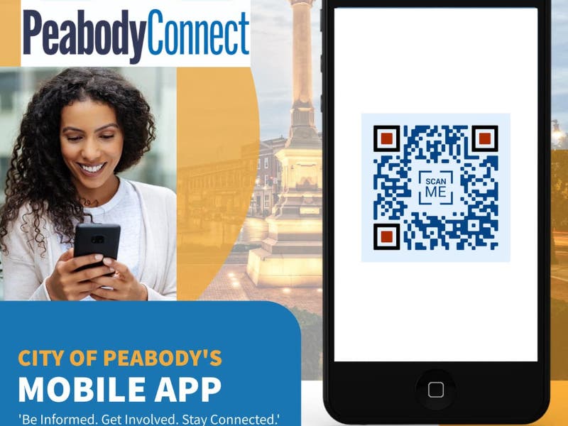 Mayor Ted Bettencourt announced the launch of the PeabodyConnects app on Monday, which was developed with the help of a $50,000 state IT grant and contracted with Bluestone Apps.