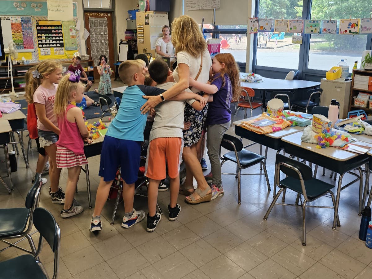 The Rotary said it donated 672 books through a matching grant of $3,000 that allowed for the purchase of $6,000 worth of books for second and third-grade classrooms.