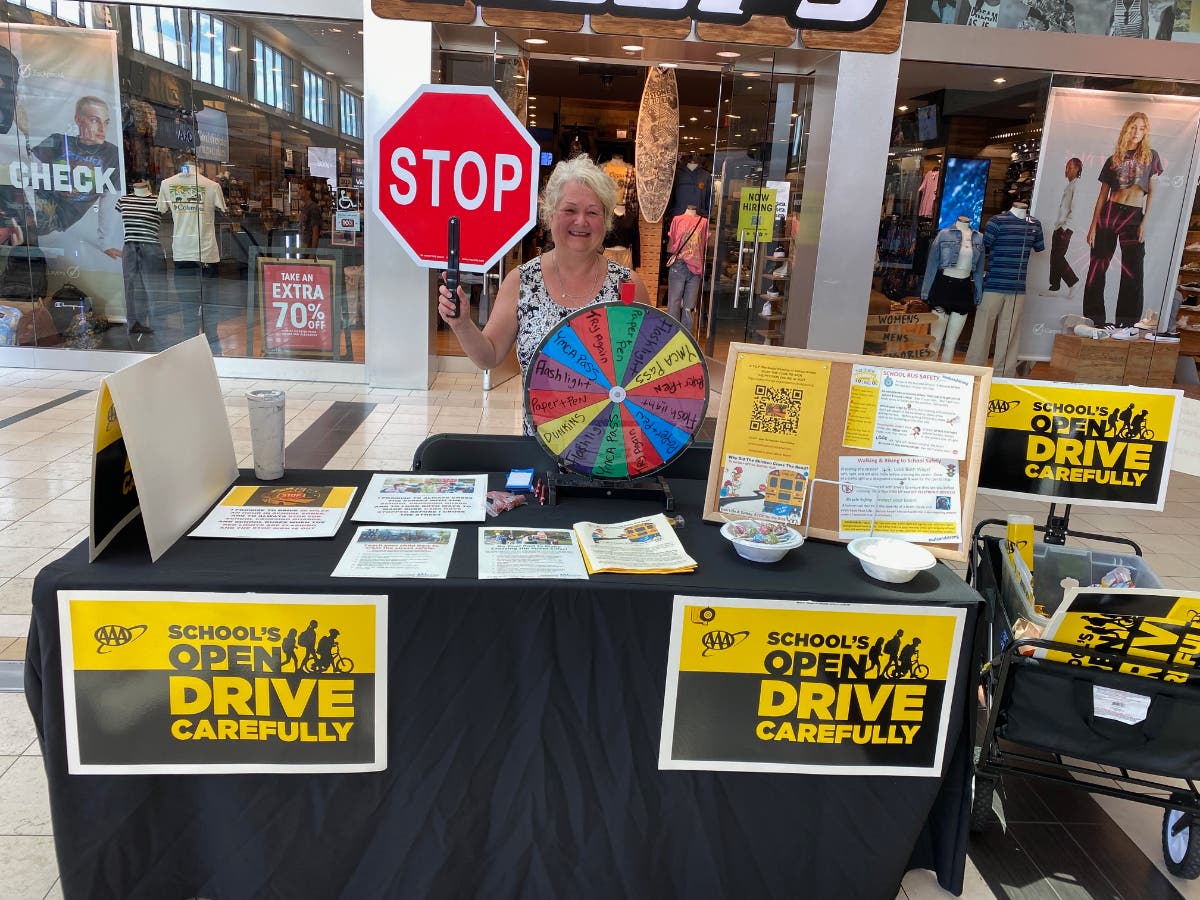 "No one wants to hit a kid with their car, no kids want to get hit by a car —​ so this was a terrific opportunity to get out there and remind everyone that we all need to do our part to stay safe." - Peabody school zone safety advocate Marie Scheri