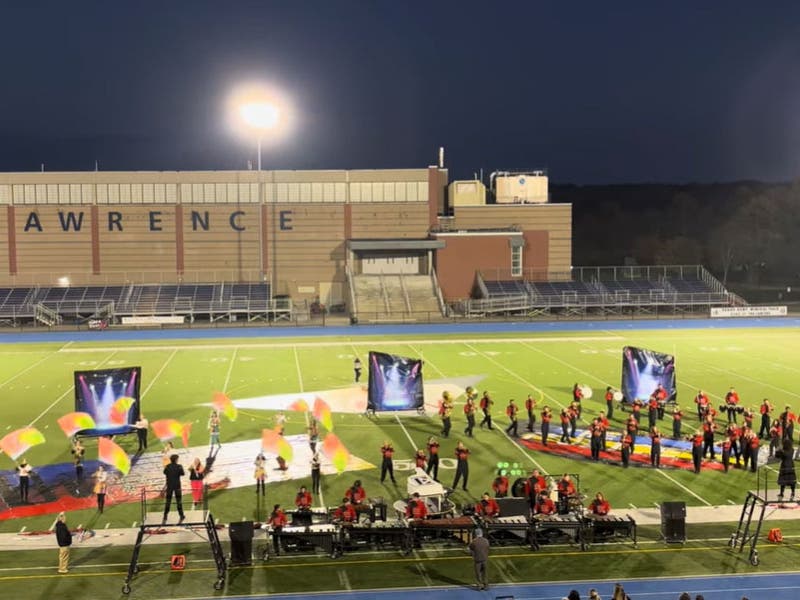 "Our kids are doing amazing things. We are putting ourselves out there competitively. The kids enjoy the competition so much because the crowd is there to watch them." - SHS Marching Band Director Cyndi Napierkowski