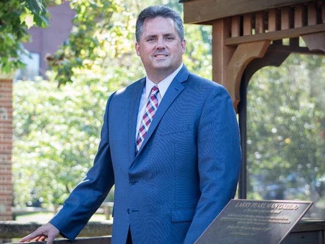 President & CEO Greg Donnelly at the Carroll Center for the Blind campus in Newton.