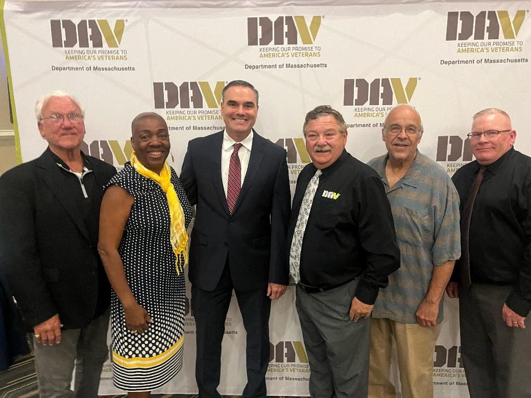 Swampscott doctor Dennis O'Neil, third from left, was recently honored as the Outstanding Employee of the Department of Veterans Affairs Veterans Health Administration.