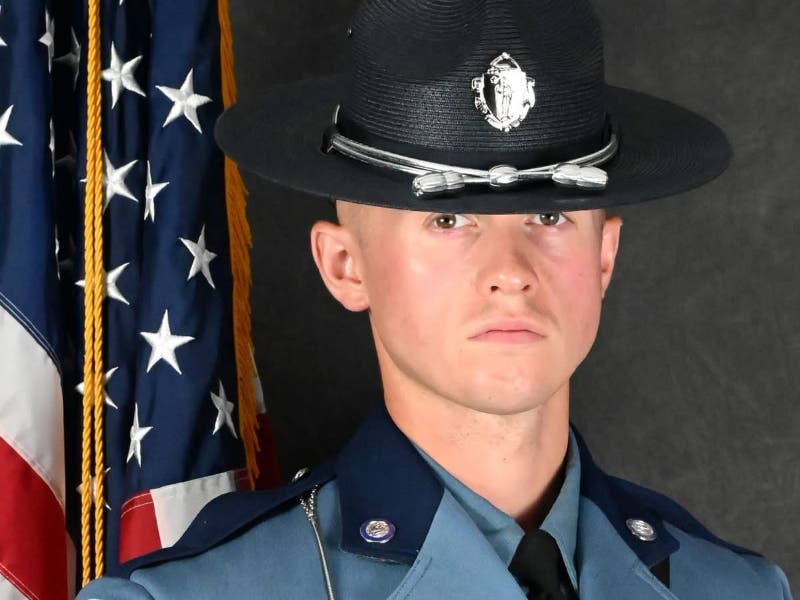 State Trooper Kevin Trainor was hailed as a "hero" whose courageous act to intercept a wrong-way driver on Route 1 following his shift at 2 a.m. early last Wednesday morning "saved lives."