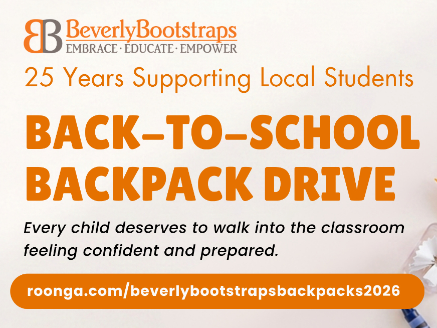 Beverly Bootstraps Seeks Donations For 25th Annual Backpack Program
