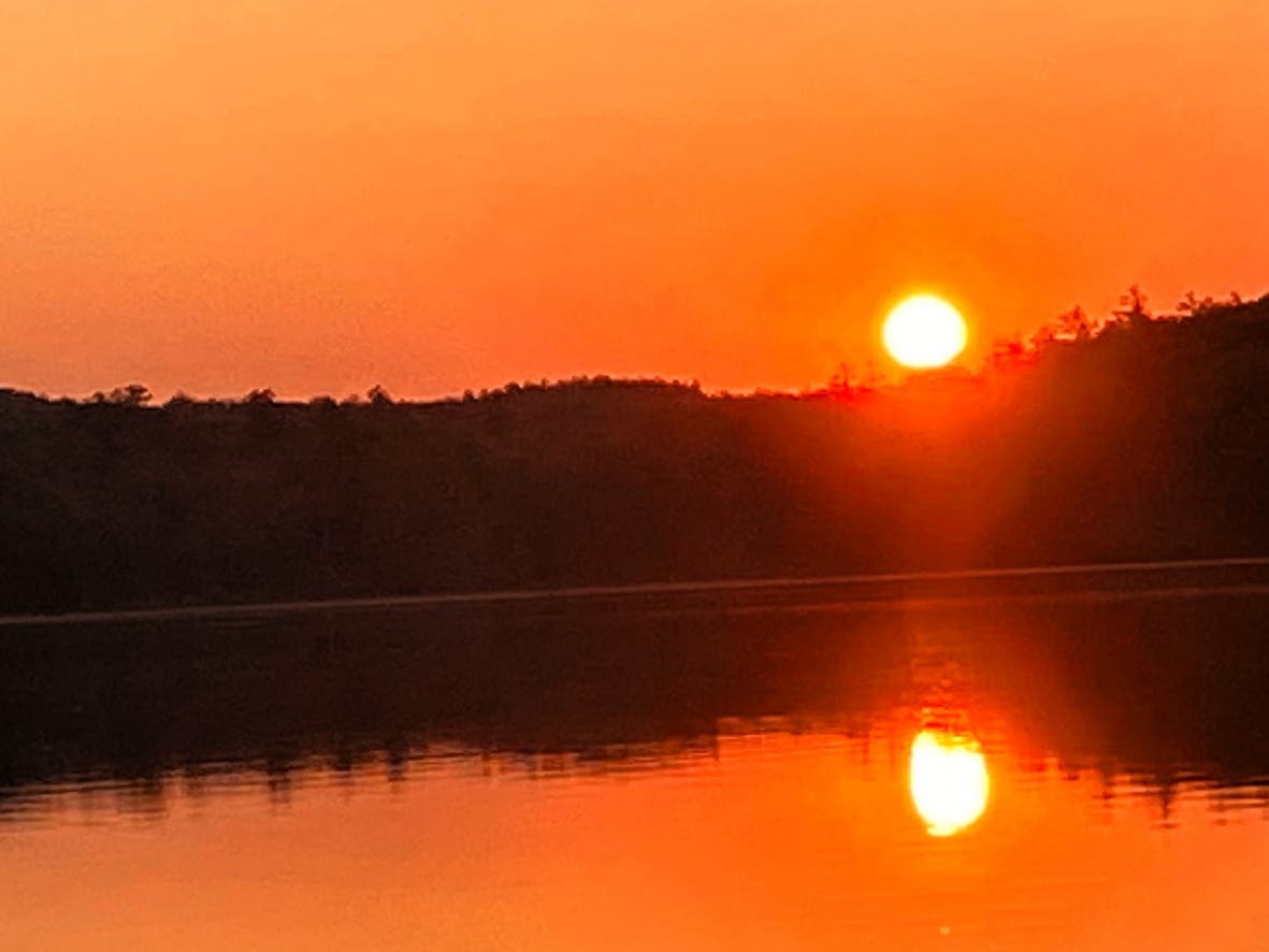 A soupy mixture of yellow and orange haze, heat and humidity turned Massachusetts into a murky mess this week.