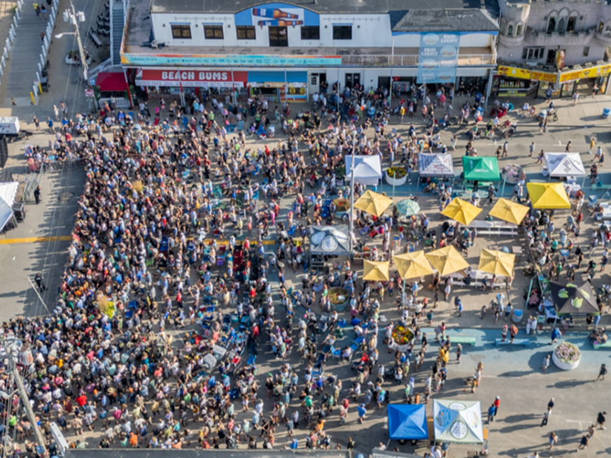 "There's something magical about live music by the ocean." - Olivia Lowe, Music Director of WXRV/92.5 the River.