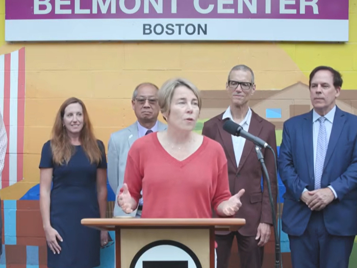 "We had trains on fire, three-and-a-half years ago, four years ago. So that was the first thing, to stabilize the system. After that, it was: How do we improve access?" - Gov. Maura Healey