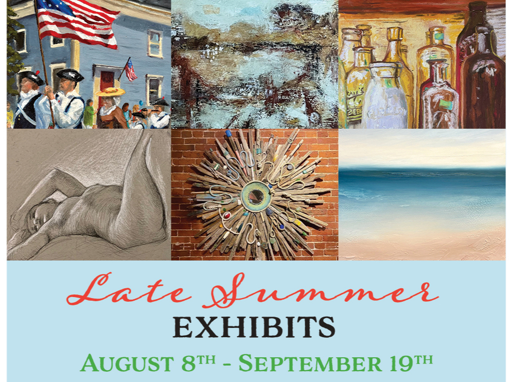 The events are centered at the association's galleries at 8 Hooper Street and at participating artist studios across Marblehead.