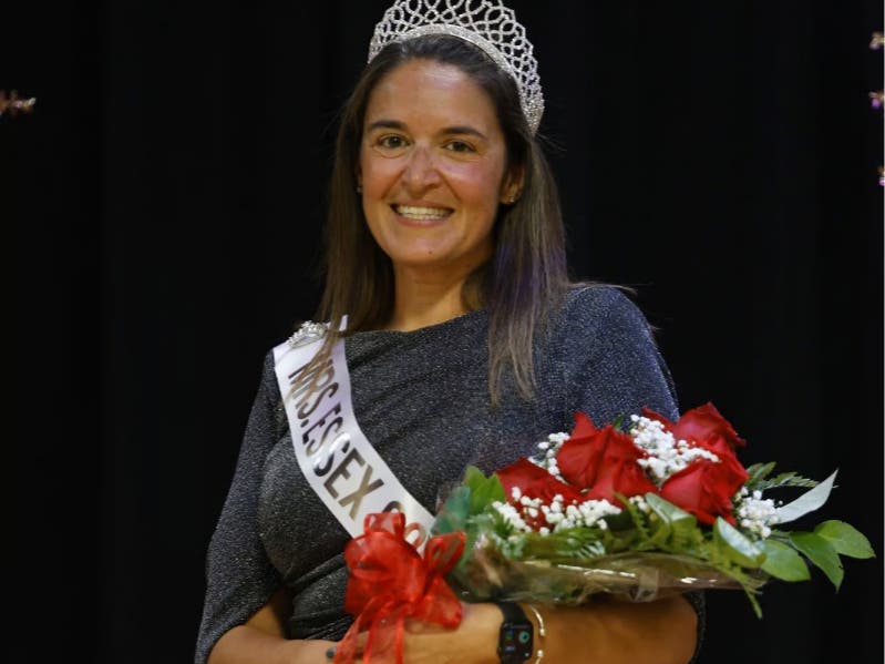 Clarice Menesale of Danvers was named Mrs. Essex County 2026 at last year's pageant held at the Topsfield Fair.