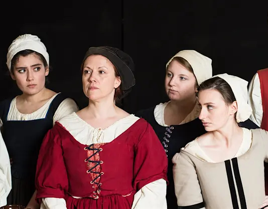 The Endicott College Tadler Center for the Humanities will present Cry Innocent: The People vs. Bridget Bishop at the Manninen Center for the Arts on Tuesday night.