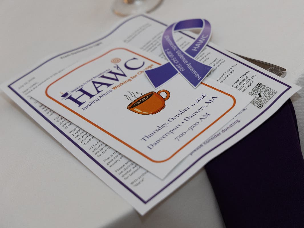 The program highlighted the strength and resilience of survivors, the impact of HAWC’s services, and the role individuals, businesses, nonprofits and community leaders can play in building safer communities.