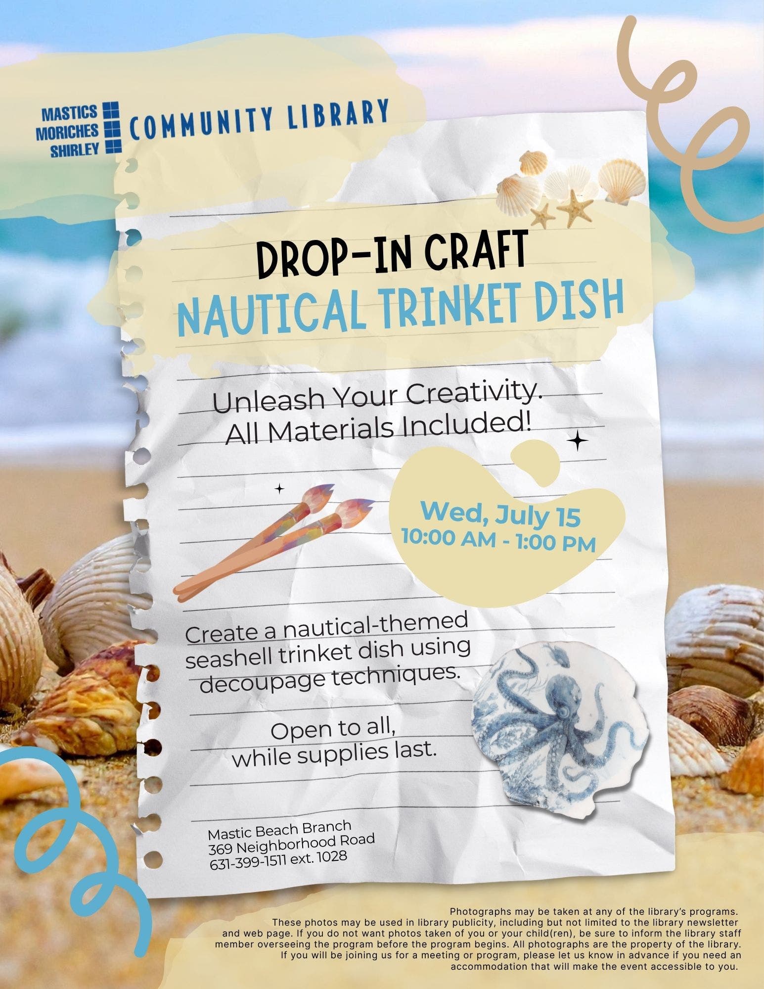 Drop-in Craft: Nautical Trinket Dish