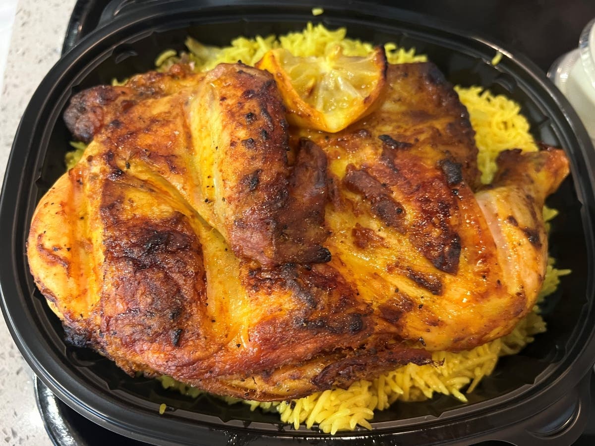 Champa Chicken makes juicy, flavorful chicken made fresh to order. 