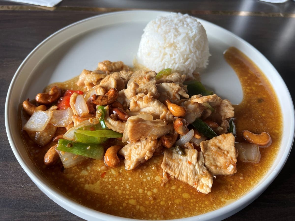 Paul's chicken with cashews is an entirely different experience than you're used to having.