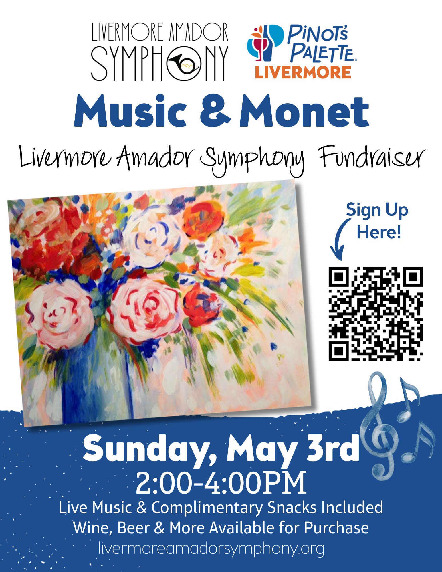 Music & Monet - A Livermore Amador Symphony Fundraiser