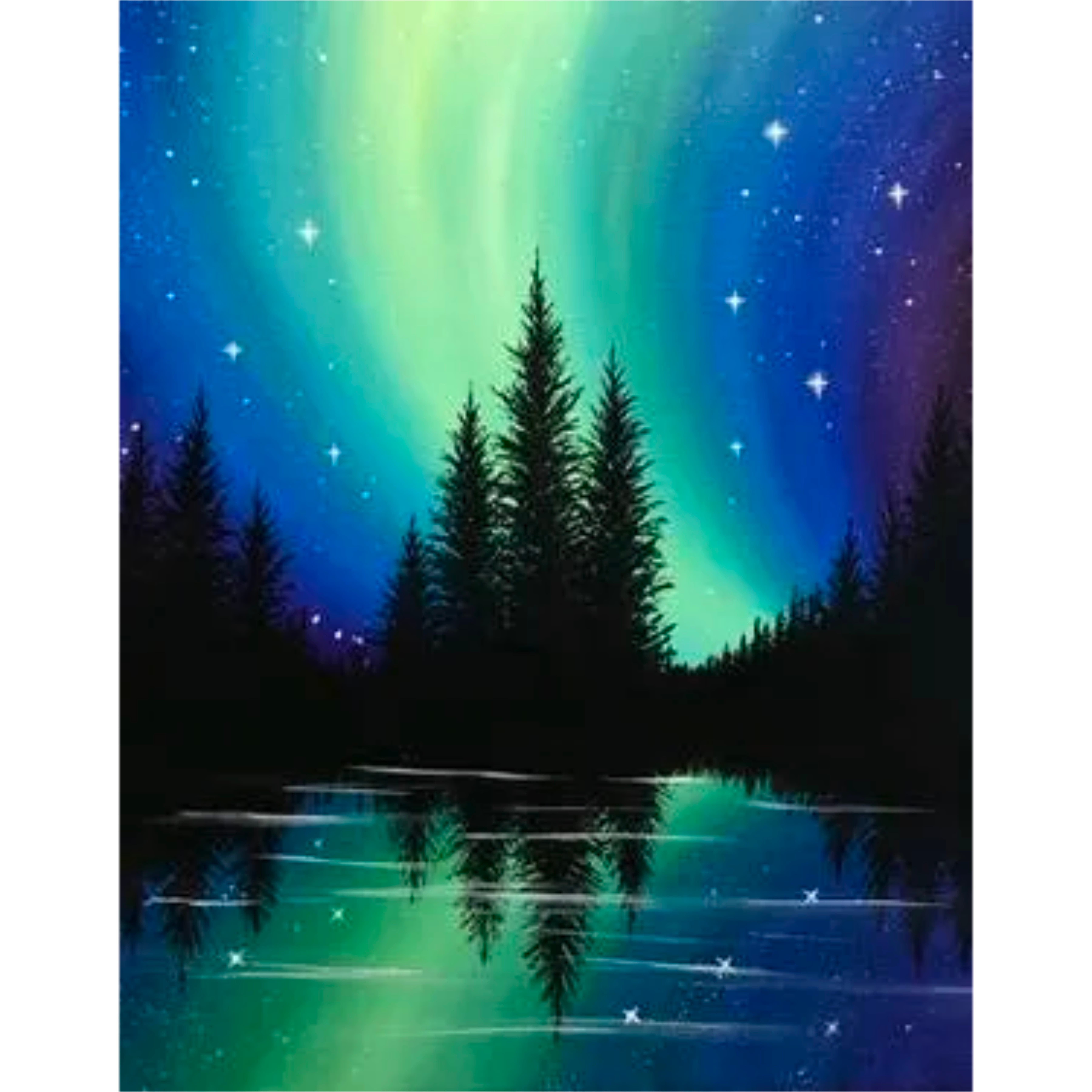 ✨🍾Sunday Boozy Pigments Paint Nite Event🍾✨