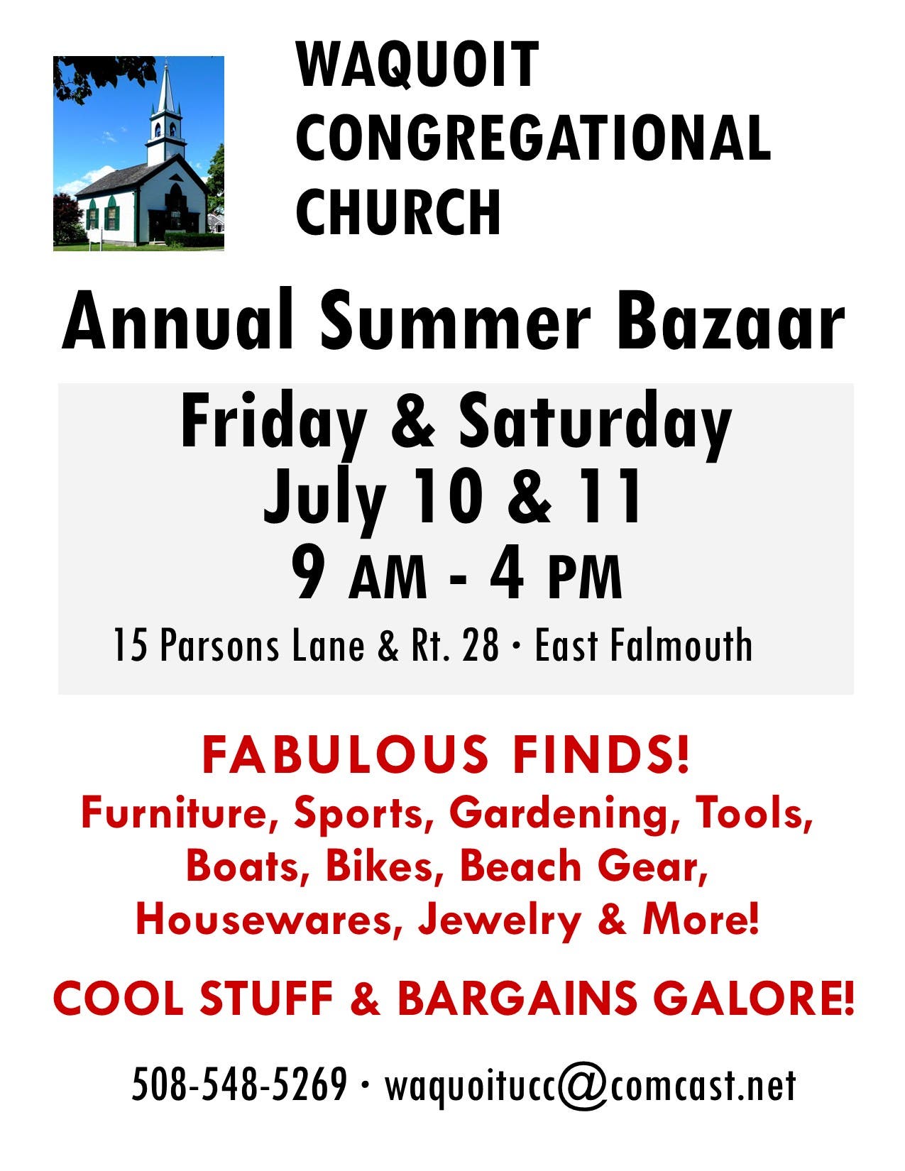 Annual Summer Bazaar