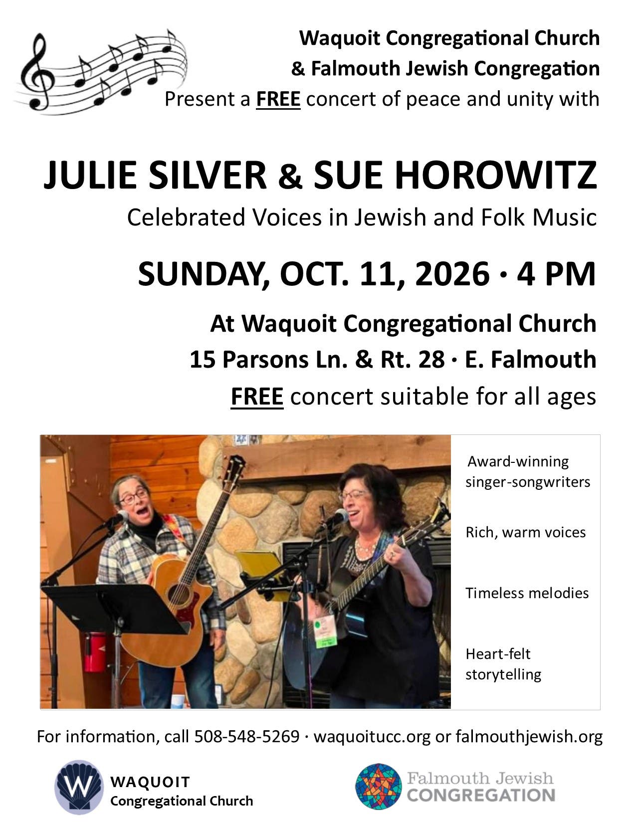 Julie Silver & Sue Horowitz, Celebrated Voices in Jewish and Folk Music