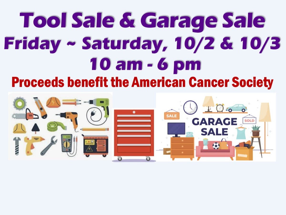 Tool Sale & Garage Sale