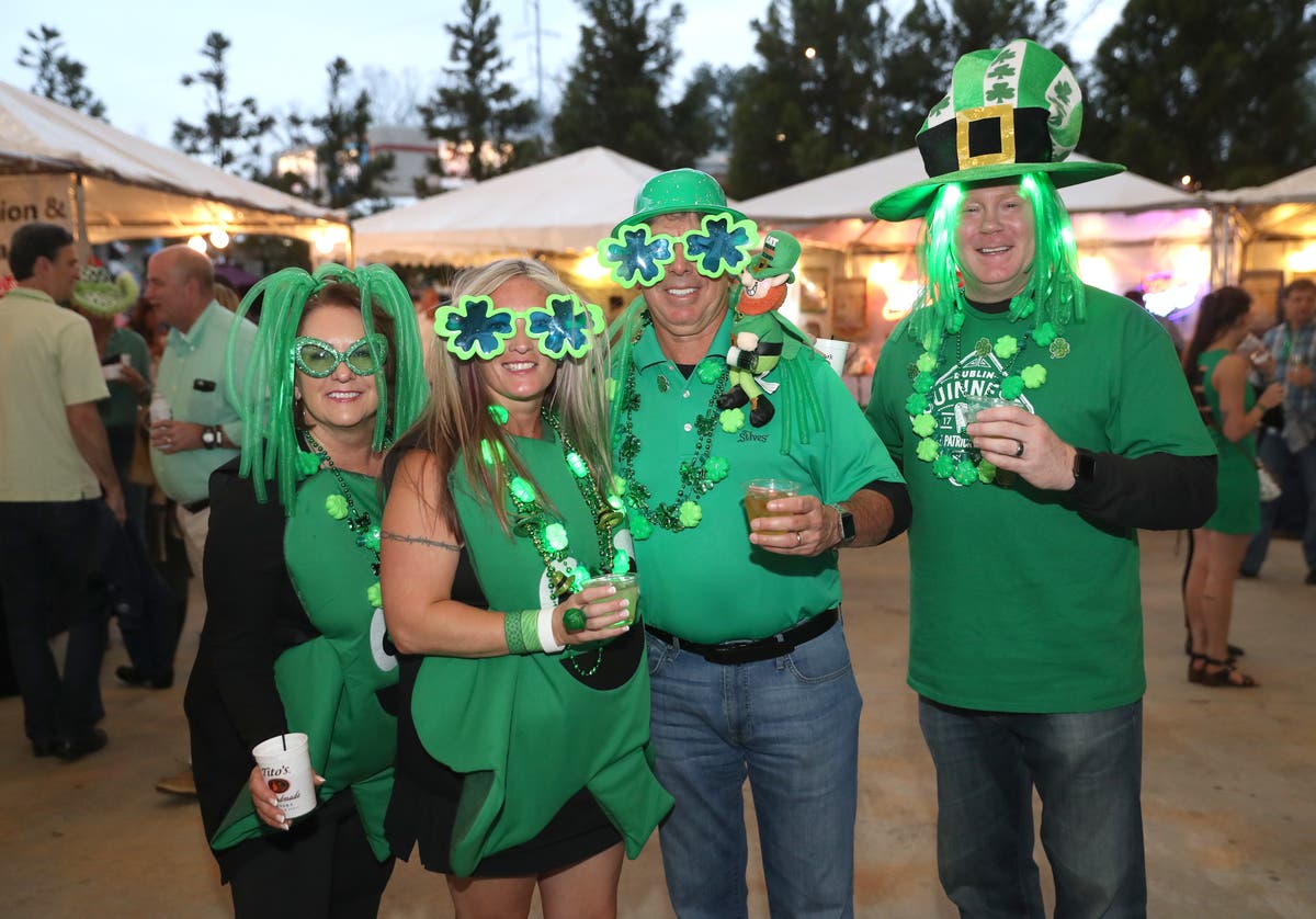 Community members unite to celebrate St. Patrick’s Day and to “eat, drink and help cure cystic fibrosis.”