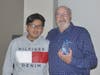 2019 Mentor of the Year Mike Martin, right, and Miguel