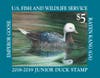 The 2018-19 winning stamp was created by Rayen Kang, also of Johns Creek.