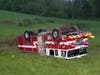 Four Forsyth County firefighters were injured last Friday when their truck overturned.